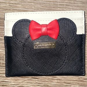 Kate spade Minnie Mouse slim cardholder